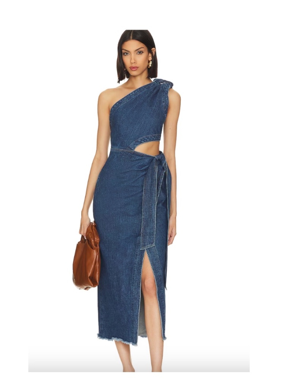 Jonathan Simkhai Doran Denim Midi Dress
